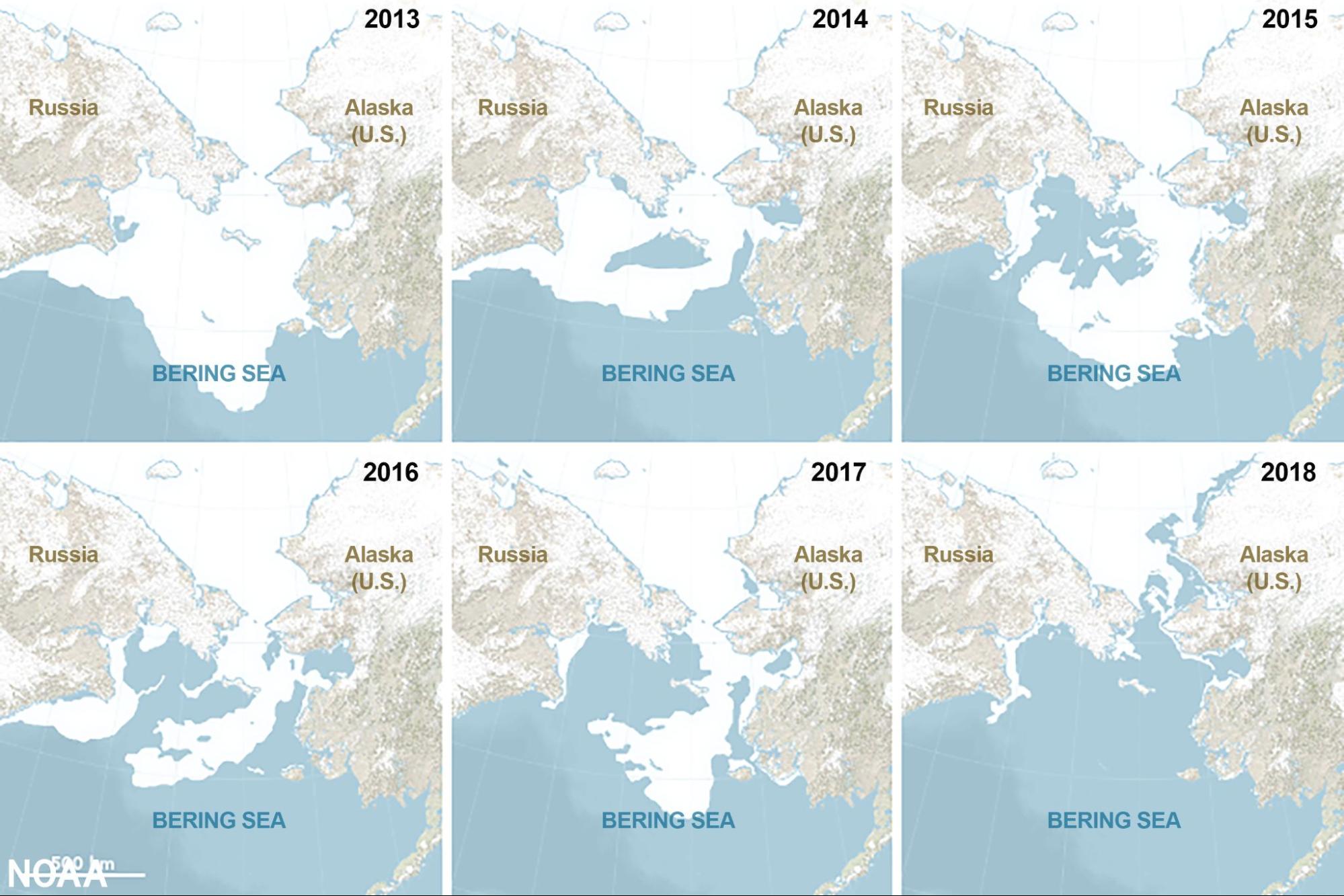 Warming In The Bering Sea Noaa Fisheries