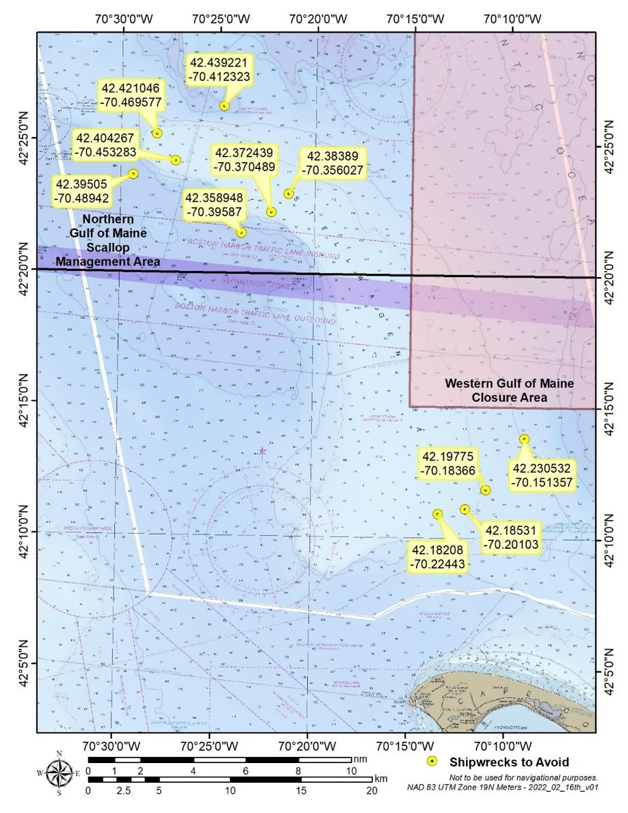 Historic Shipwreck Avoidance on Stellwagen Bank | NOAA Fisheries